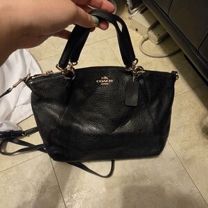 Coach Black Satchel